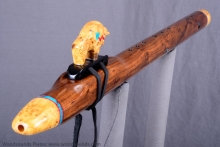 Tambootie Native American Flute, Minor, Low E-4, #K25H